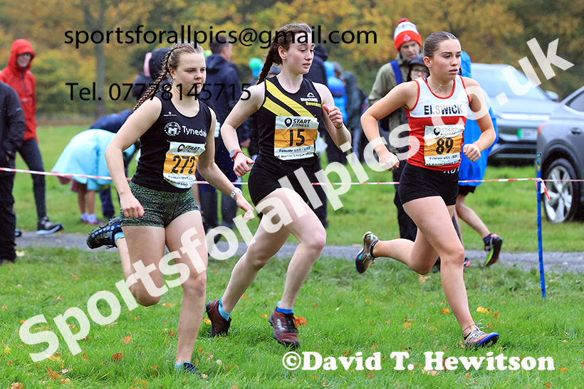 Womens under-17s 2024 Start Fitness NEHL, Lambton Park, near Chester le Street, County Durham.   Photo: David T. Hewitson/Sports for All Pics